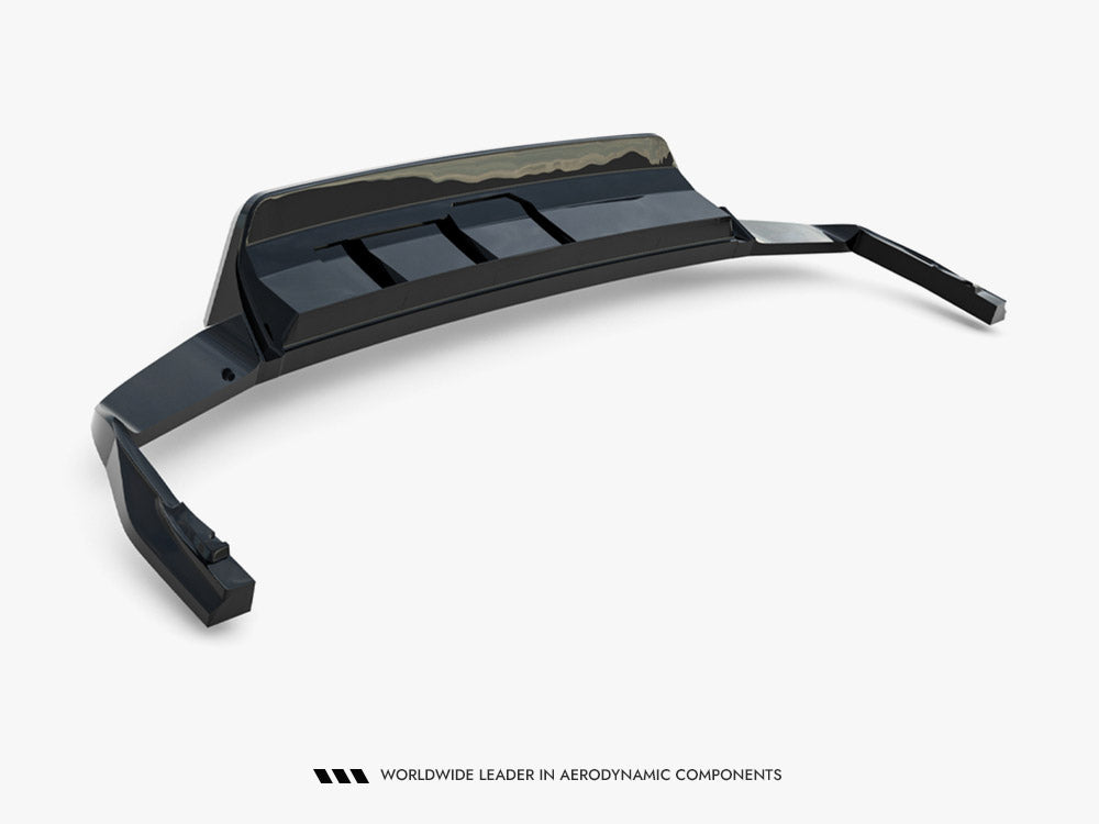 VW - Touareg R Line MK3 Facelift: Maxton Rear Splitter (Vertical Bars)