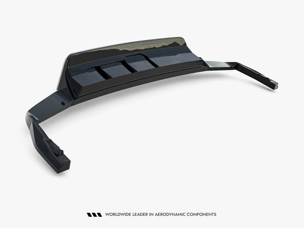 VW - Touareg R Line MK3 Facelift: Maxton Rear Splitter (Vertical Bars)