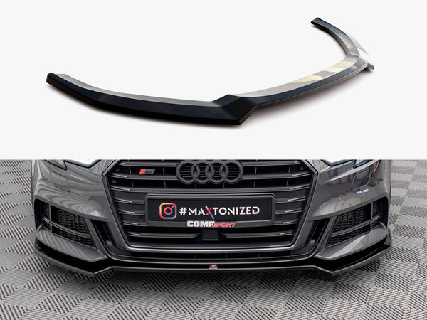 Audi - S3 / A3 S Line Sportback 8V Facelift: Maxton Front Splitter V2
