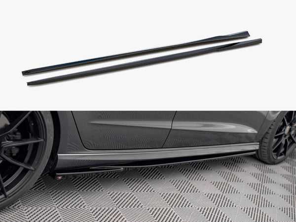 Audi - S3 / A3 S Line Sportback 8V Facelift: Maxton Side Skirts