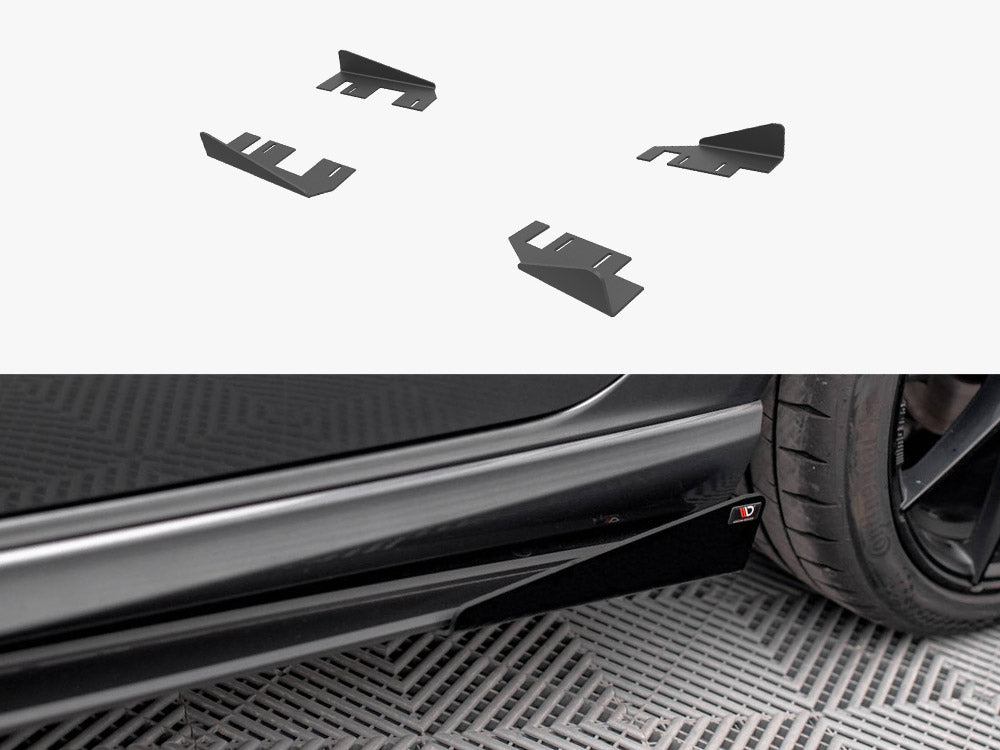 Audi - S3 / A3 S Line Sportback 8V Facelift: Maxton Side Flaps