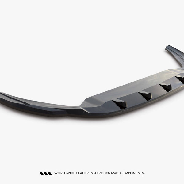 VW - Polo GTI MK6 Facelift: Maxton Front Splitter V1