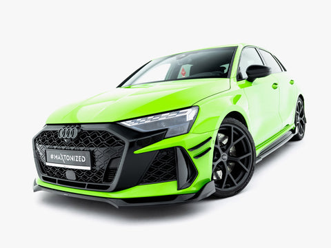 Audi - RS3 Sportback 8Y Facelift: Maxton Front Splitter V2