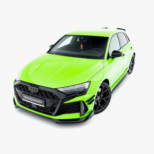 Audi - RS3 Sportback 8Y Facelift: Maxton Front Splitter V2