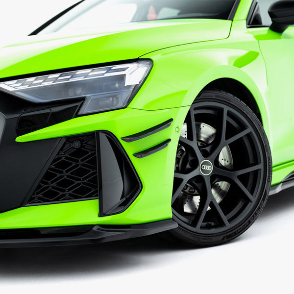 Audi - RS3 Sportback 8Y Facelift: Maxton Front Bumper Wings (Canards)