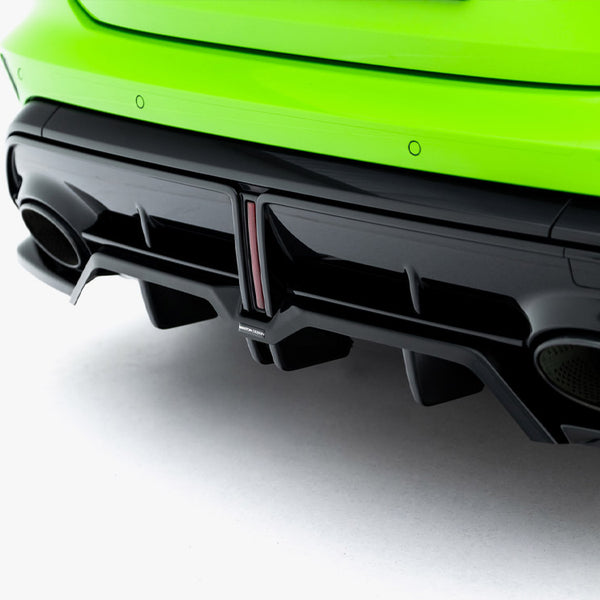 Audi - RS3 Sportback 8Y Facelift: Maxton Rear Splitter (Vertical Bars) V3