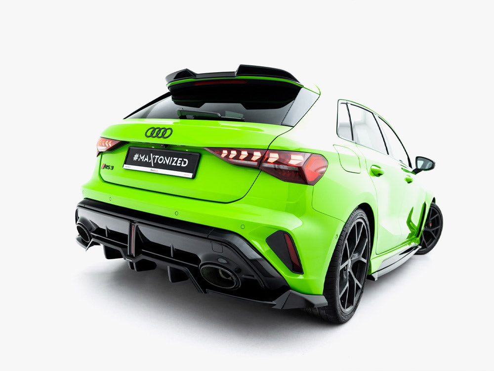 Audi - RS3 Sportback 8Y Facelift: Maxton Rear Splitter (Vertical Bars) V1
