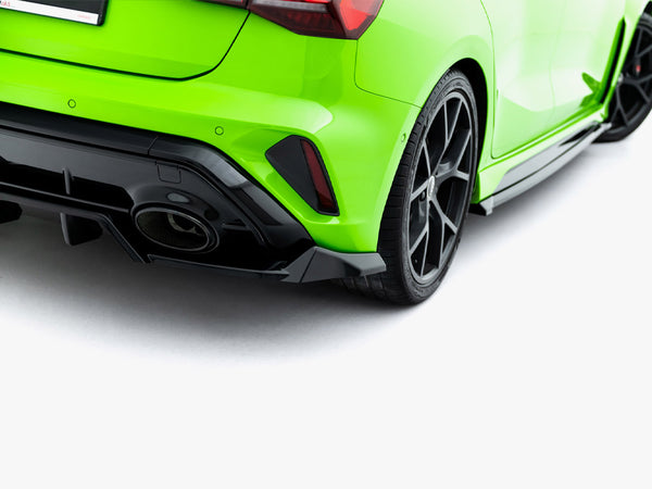 Audi - RS3 Sportback 8Y Facelift: Maxton Rear Splitter (Vertical Bars) V1
