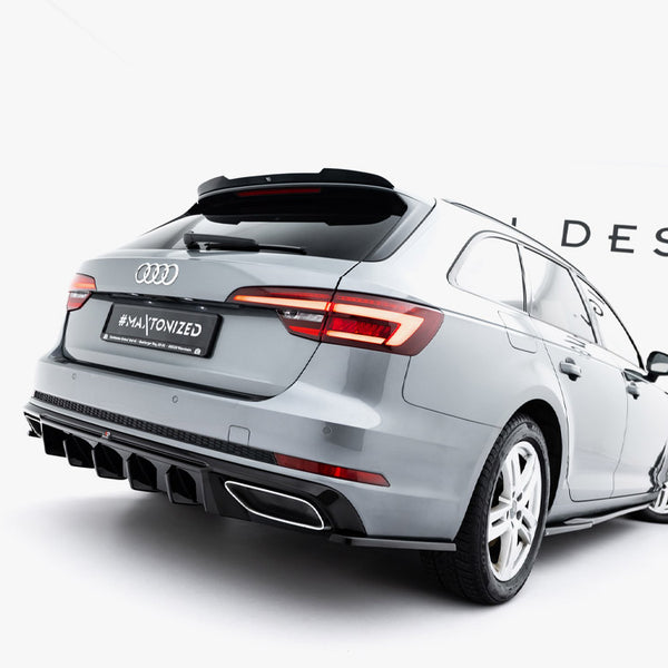 Audi - A4 / A4 S Line / S4 Sedan / Avant B9: Maxton Rear Side Splitters