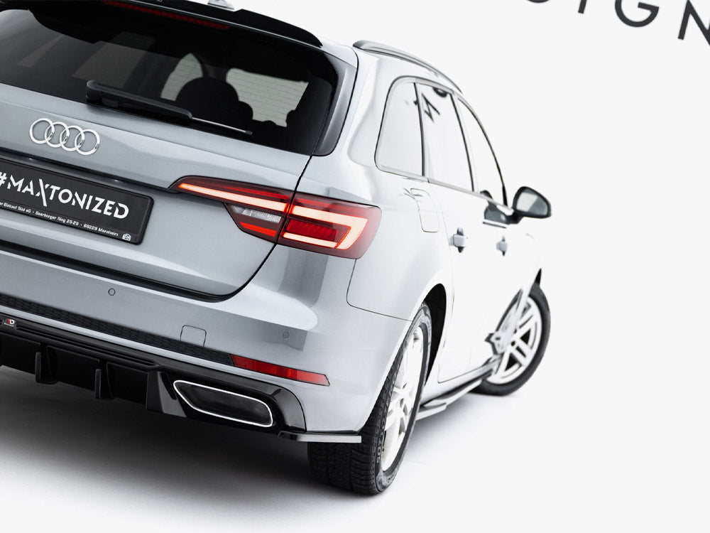 Audi - A4 / A4 S Line / S4 Sedan / Avant B9: Maxton Rear Side Splitters