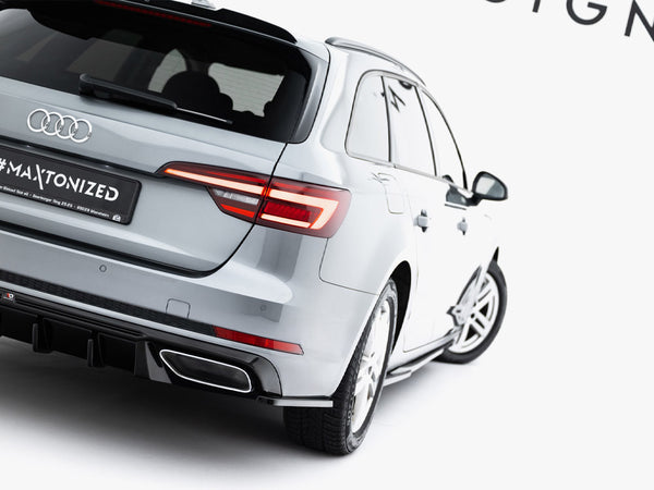 Audi - A4 / A4 S Line / S4 Sedan / Avant B9: Maxton Rear Side Splitters