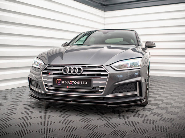 Audi - S5 / A5 S Line F5 Coupe / Sportback: Maxton Front Splitter V1