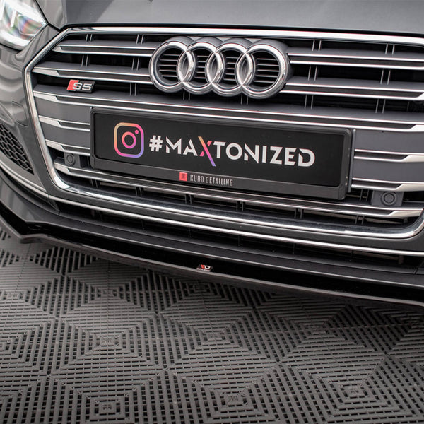 Audi - S5 / A5 S Line F5 Coupe / Sportback: Maxton Front Splitter V1