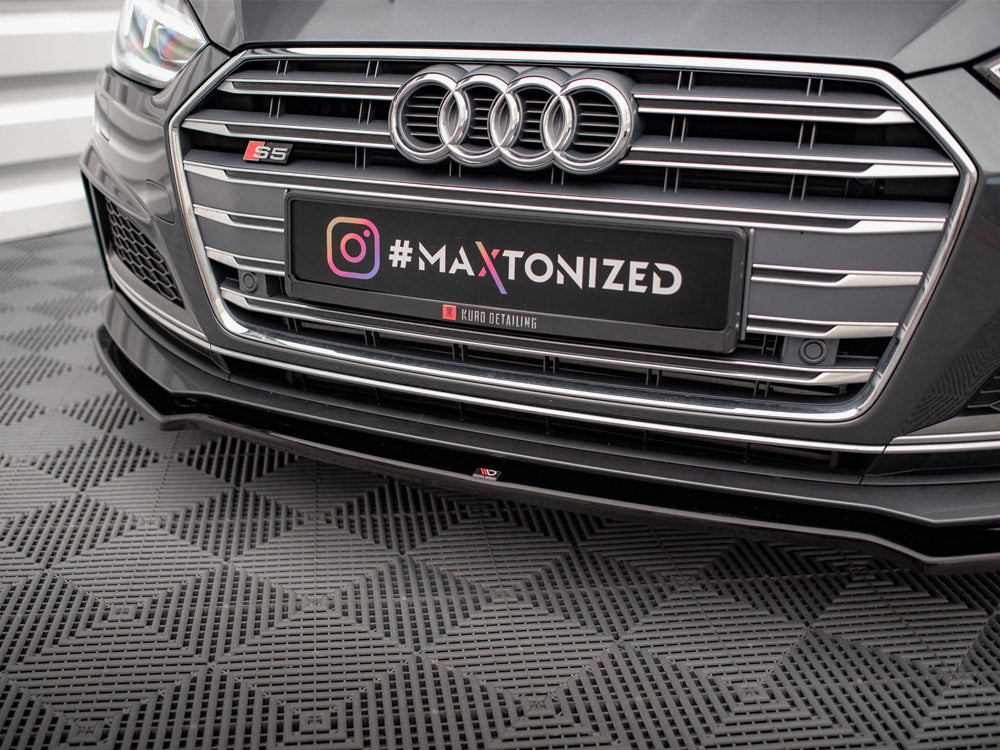 Audi - S5 / A5 S Line F5 Coupe / Sportback: Maxton Front Splitter V1