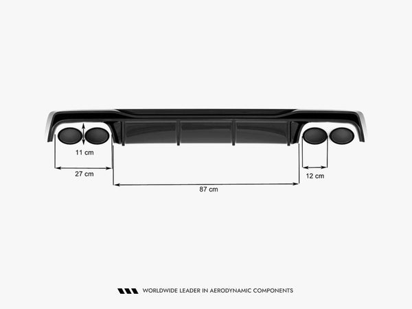 Audi - A6 S Line / S6 C8 / C8 Facelift: Maxton Rear Diffuser