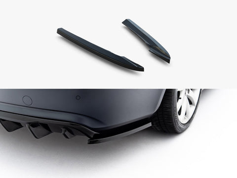 Audi - A4 B8 Facelift: Maxton Rear Side Splitters