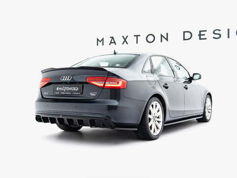 Audi - A4 B8 Facelift: Maxton Rear Side Splitters