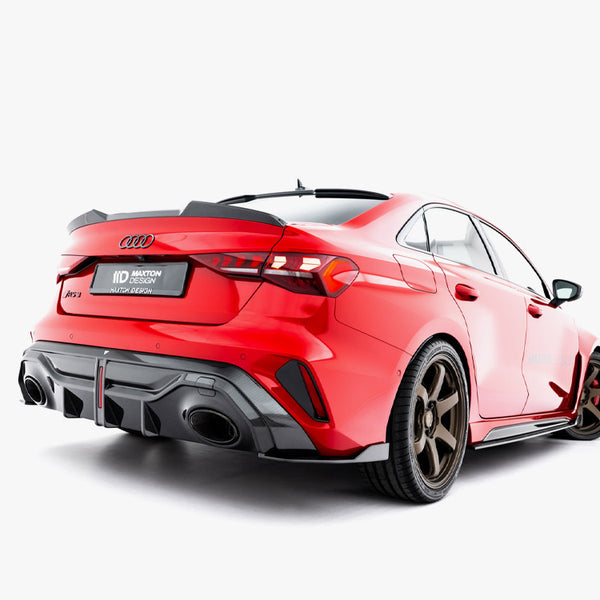 Audi - RS3 Sedan 8Y Facelift: Maxton Pre-preg Carbon Fibre Rear Side Splitters