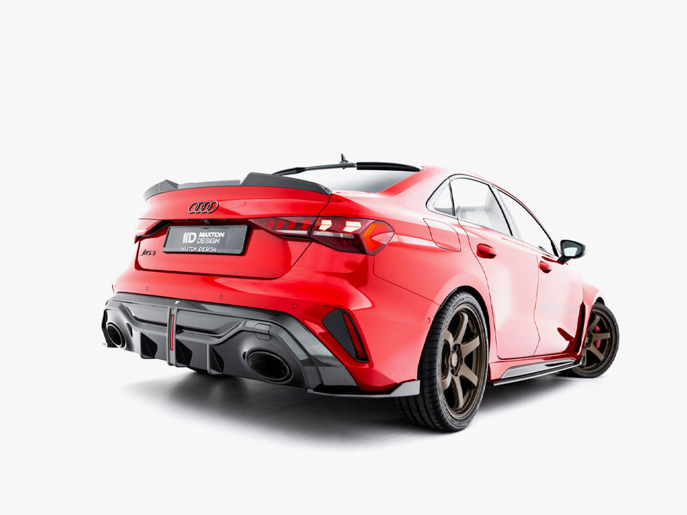 Audi - RS3 Sedan 8Y Facelift: Maxton Pre-preg Carbon Fibre Rear Side Splitters
