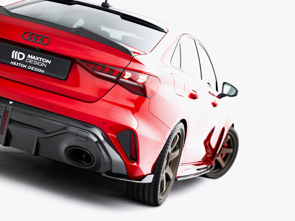Audi - RS3 Sedan 8Y Facelift: Maxton Pre-preg Carbon Fibre Rear Side Splitters