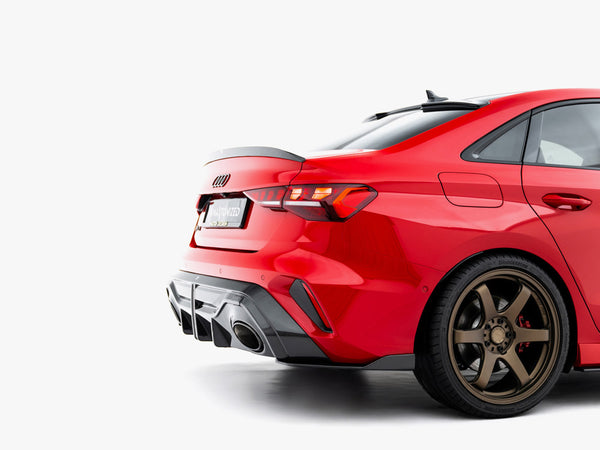 Audi - RS3 / S3 / A3 S Line / A3 Sedan 8Y Facelift: Maxton Pre-preg Carbon Fibre Boot Spoiler V2