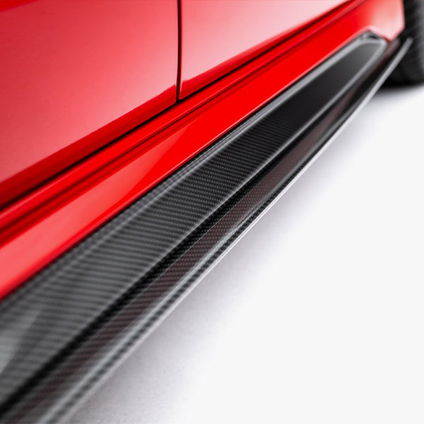 Audi - RS3 Sedan 8Y Facelift: Maxton Pre-preg Carbon Fibre Side Skirts V1