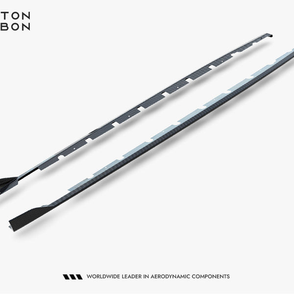 Audi - RS3 Sedan 8Y Facelift: Maxton Pre-preg Carbon Fibre Side Skirts V1