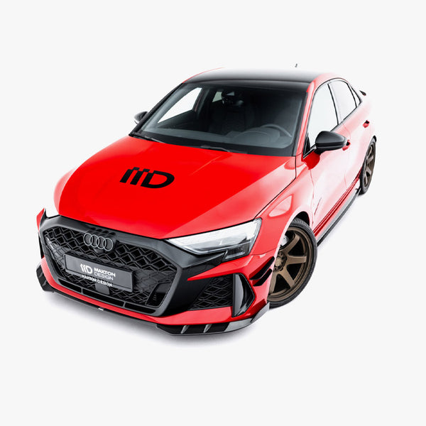 Audi - RS3 Sedan 8Y Facelift: Maxton Pre-preg Carbon Fibre Front Splitter