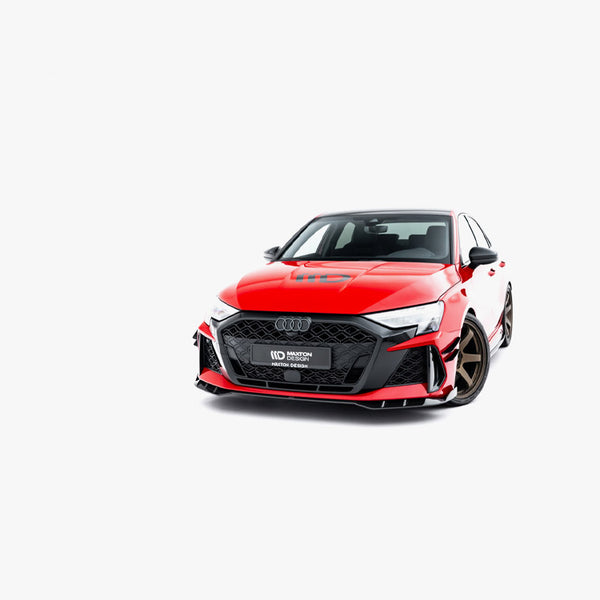 Audi - RS3 Sedan 8Y Facelift: Maxton Pre-preg Carbon Fibre Front Splitter