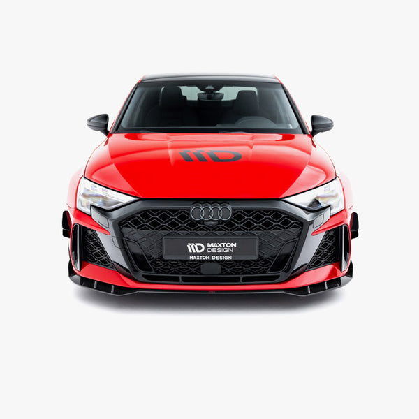 Audi - RS3 Sedan 8Y Facelift: Maxton Pre-preg Carbon Fibre Front Splitter