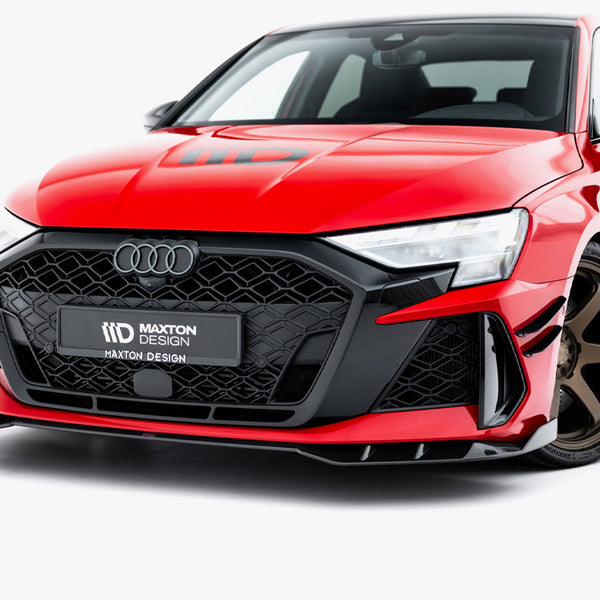 Audi - RS3 Sedan 8Y Facelift: Maxton Pre-preg Carbon Fibre Front Splitter