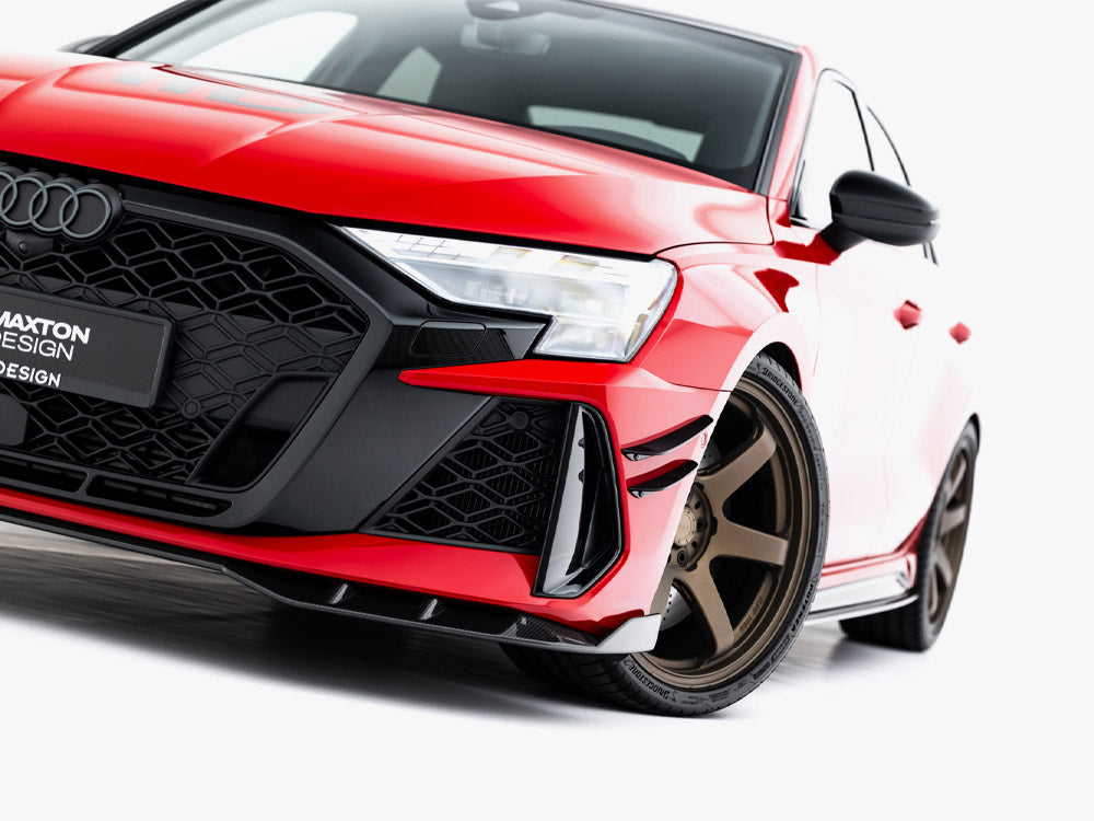 Audi - RS3 Sedan 8Y Facelift: Maxton Pre-preg Carbon Fibre Front Splitter