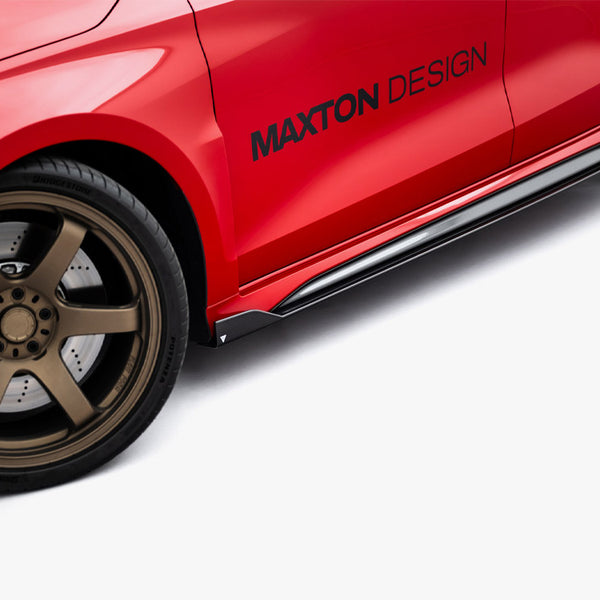Audi - RS3 Sedan 8Y Facelift: Maxton Set of Pre-preg Carbon Fibre Side Skirts