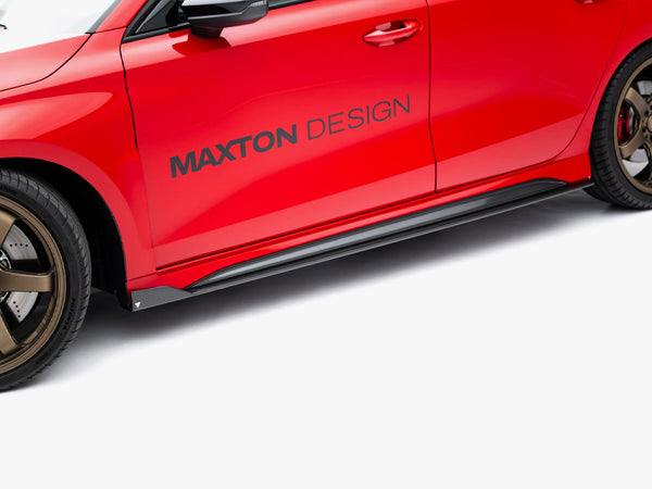 Audi - RS3 Sedan 8Y Facelift: Maxton Set of Pre-preg Carbon Fibre Side Skirts