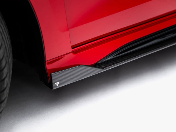 Audi - RS3 Sedan 8Y Facelift: Maxton Set of Pre-preg Carbon Fibre Side Skirts