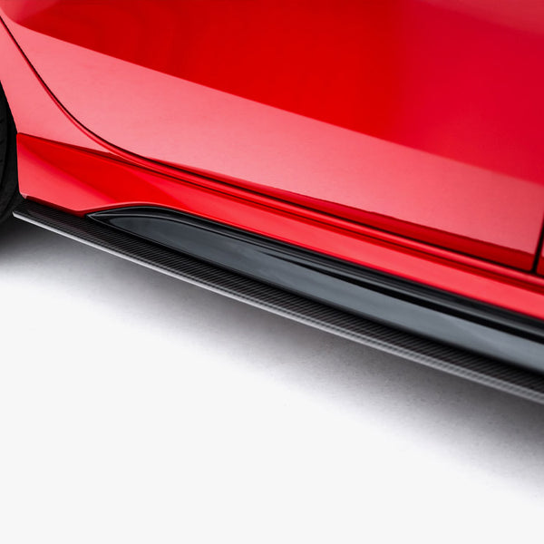 Audi - RS3 Sedan 8Y Facelift: Maxton Set of Pre-preg Carbon Fibre Side Skirts