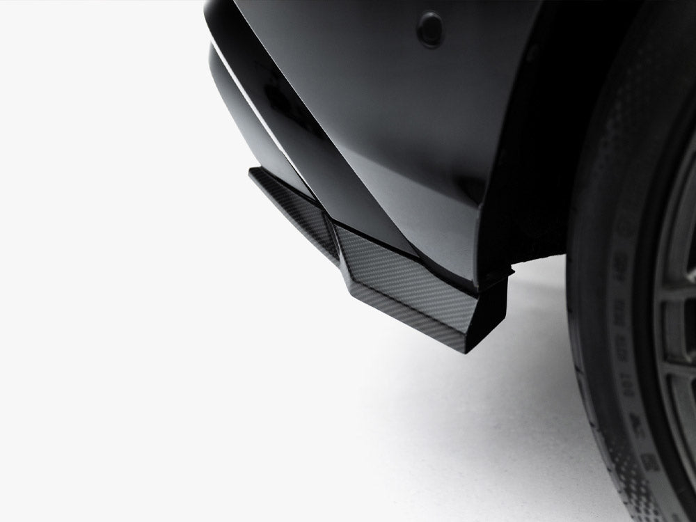 Audi - Q8 S Line MK1 Facelift: Maxton Pre-preg Carbon Fibre Rear Side Splitters