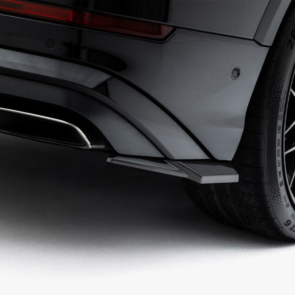 Audi - Q8 S Line MK1 Facelift: Maxton Pre-preg Carbon Fibre Rear Side Splitters