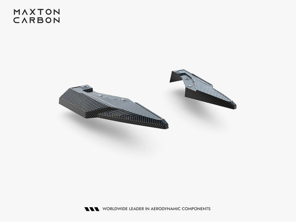 Audi - Q8 S Line MK1 Facelift: Maxton Pre-preg Carbon Fibre Rear Side Splitters