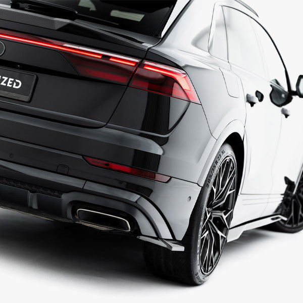 Audi - Q8 S Line MK1 Facelift: Maxton Pre-preg Carbon Fibre Rear Side Splitters