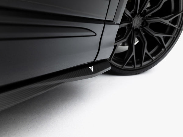 Audi - SQ8 / Q8 S Line MK1 Facelift: Maxton Pre-preg Carbon Fibre Side Skirts