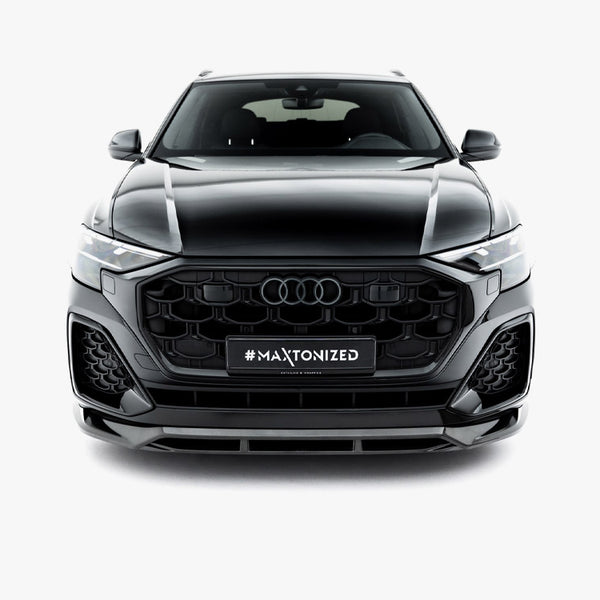 Audi - SQ8 / Q8 S Line MK1 Facelift: Maxton Pre-preg Carbon Fibre Front Splitter