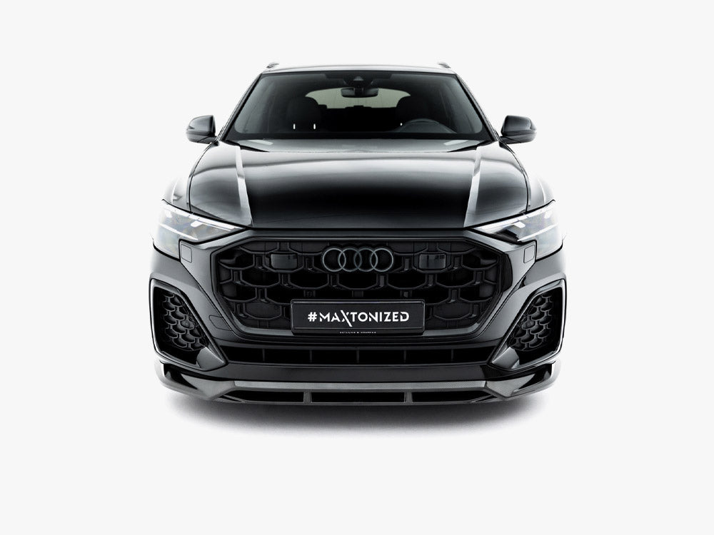 Audi - SQ8 / Q8 S Line MK1 Facelift: Maxton Pre-preg Carbon Fibre Front Splitter