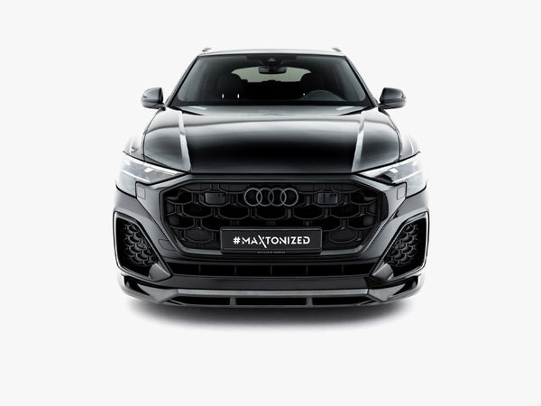 Audi - SQ8 / Q8 S Line MK1 Facelift: Maxton Pre-preg Carbon Fibre Front Splitter