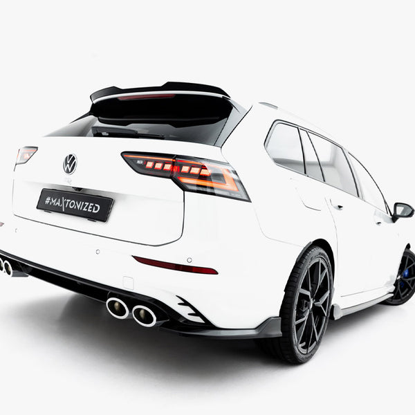 VW - Golf R Variant MK8 Facelift: Maxton Rear Side Splitters V1