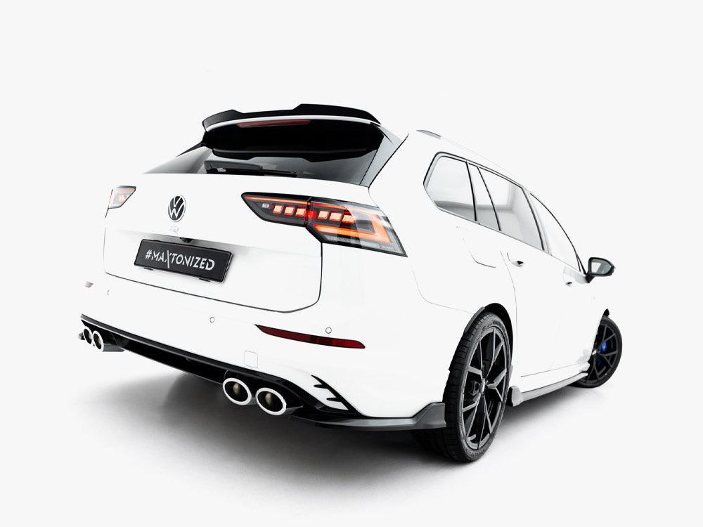 VW - Golf R Variant MK8 Facelift: Maxton Rear Side Splitters V1