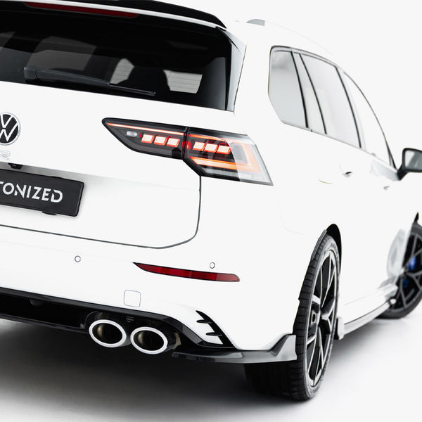 VW - Golf R Variant MK8 Facelift: Maxton Rear Side Splitters V1