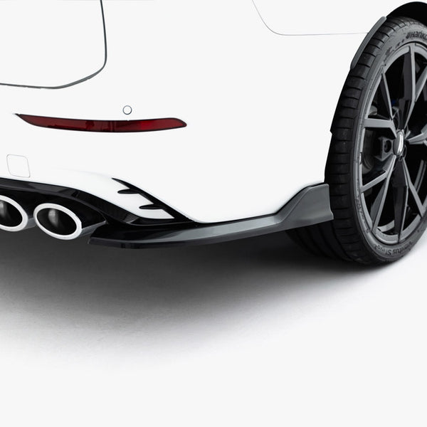 VW - Golf R Variant MK8 Facelift: Maxton Rear Side Splitters V1