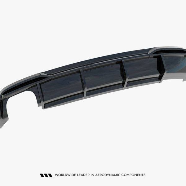 Audi - A5 Sportback 8T Facelift (Version with dual exhausts on one side): Maxton Rear Diffuser
