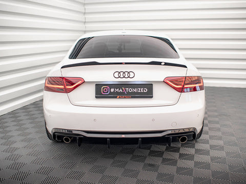 Audi - A5 Sportback 8T Facelift (Version with single exhausts on both sides): Maxton Rear Diffuser